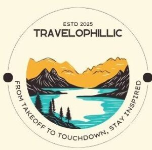 bown and yellow vintage adventure logo